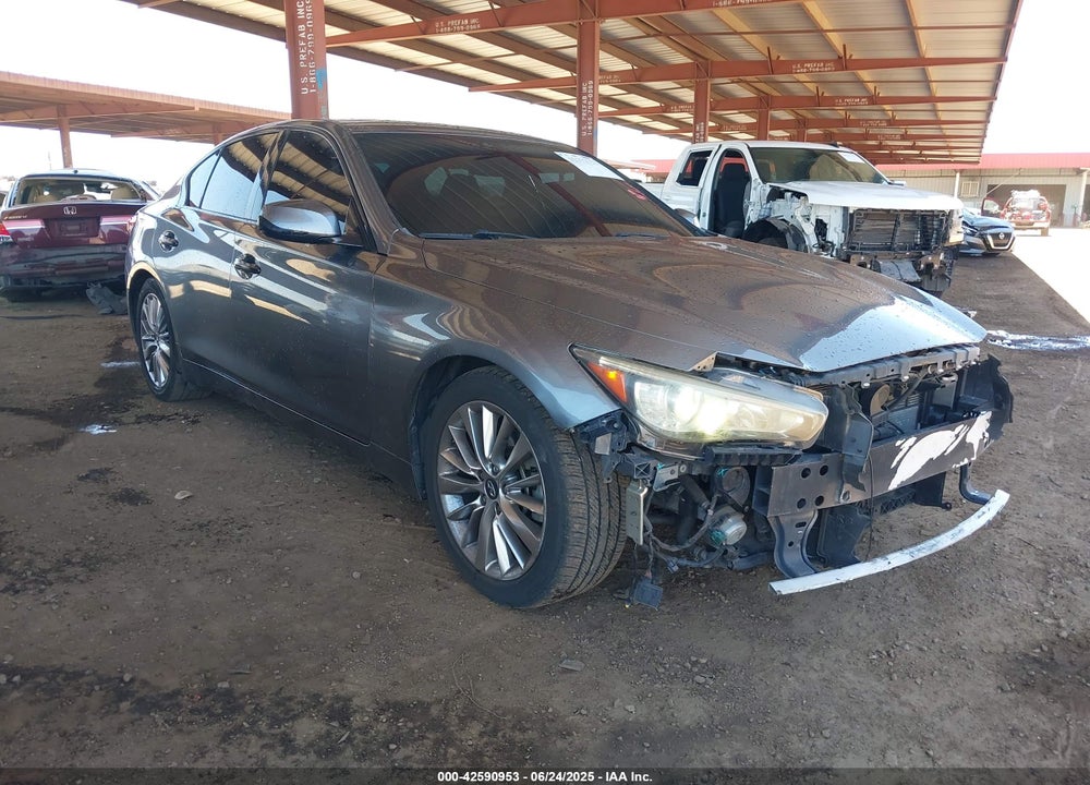 2018 INFINITI Q50 3.0T LUXE VIN: JN1EV7AP2JM358578