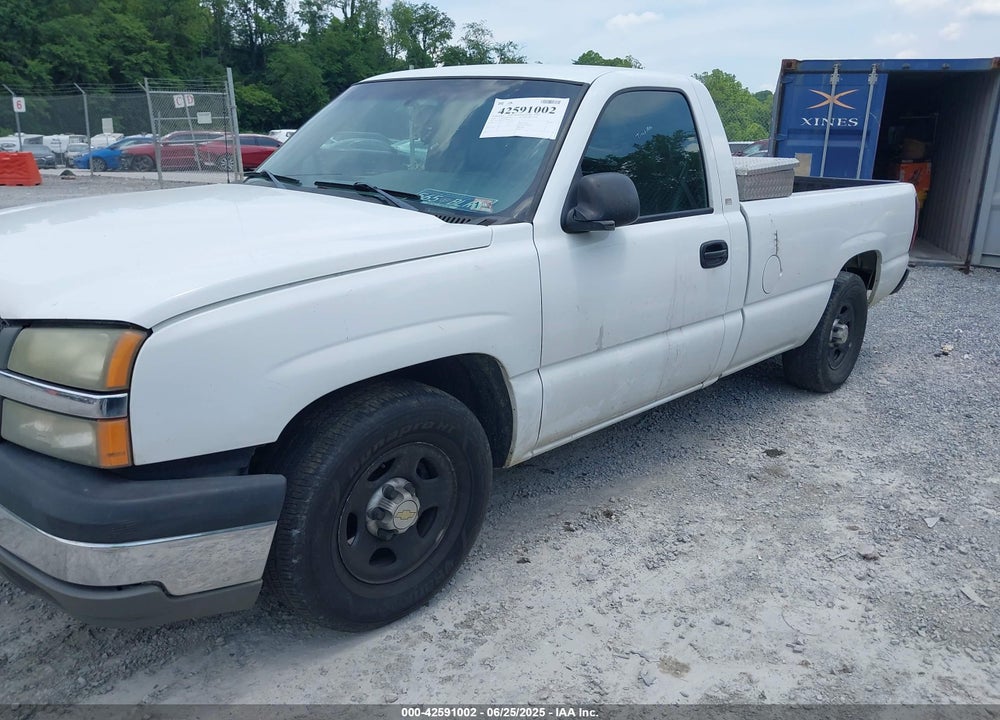 2004 CHEVROLET SILVERADO 1500 WORK TRUCK VIN: 1GCEC14V04Z268038