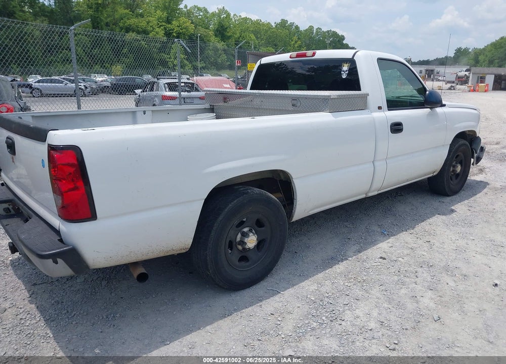 2004 CHEVROLET SILVERADO 1500 WORK TRUCK VIN: 1GCEC14V04Z268038
