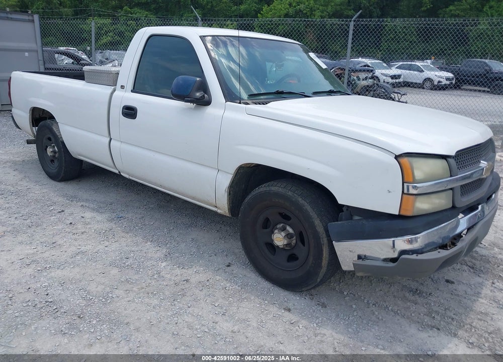 2004 CHEVROLET SILVERADO 1500 WORK TRUCK VIN: 1GCEC14V04Z268038