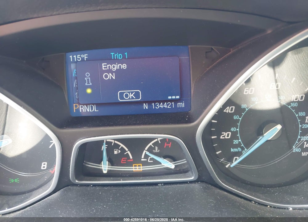2014 FORD FOCUS SE VIN: 1FADP3K21EL447588