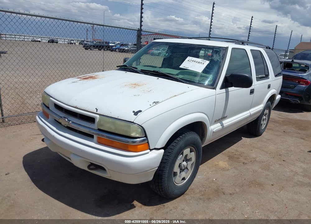 2004 CHEVROLET BLAZER VIN: 1GNDT13X54K132342