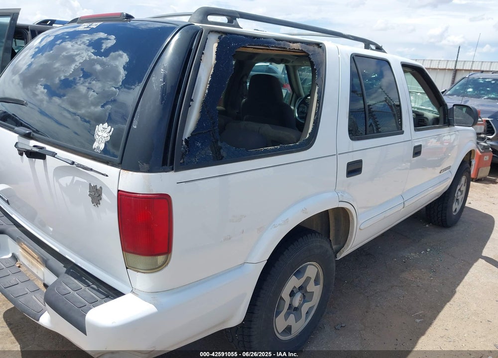 2004 CHEVROLET BLAZER VIN: 1GNDT13X54K132342