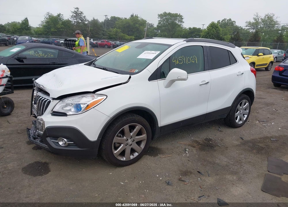2016 BUICK ENCORE VIN: KL4CJGSB2GB747173
