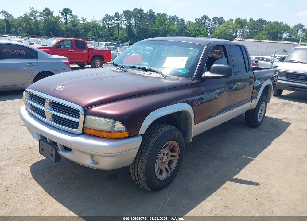 2004 DODGE DAKOTA SLT VIN: 1D7HG48N24S556431