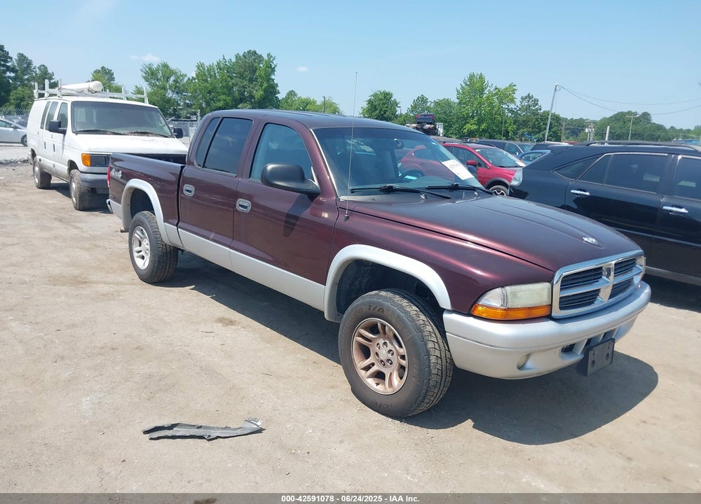 2004 DODGE DAKOTA SLT VIN: 1D7HG48N24S556431