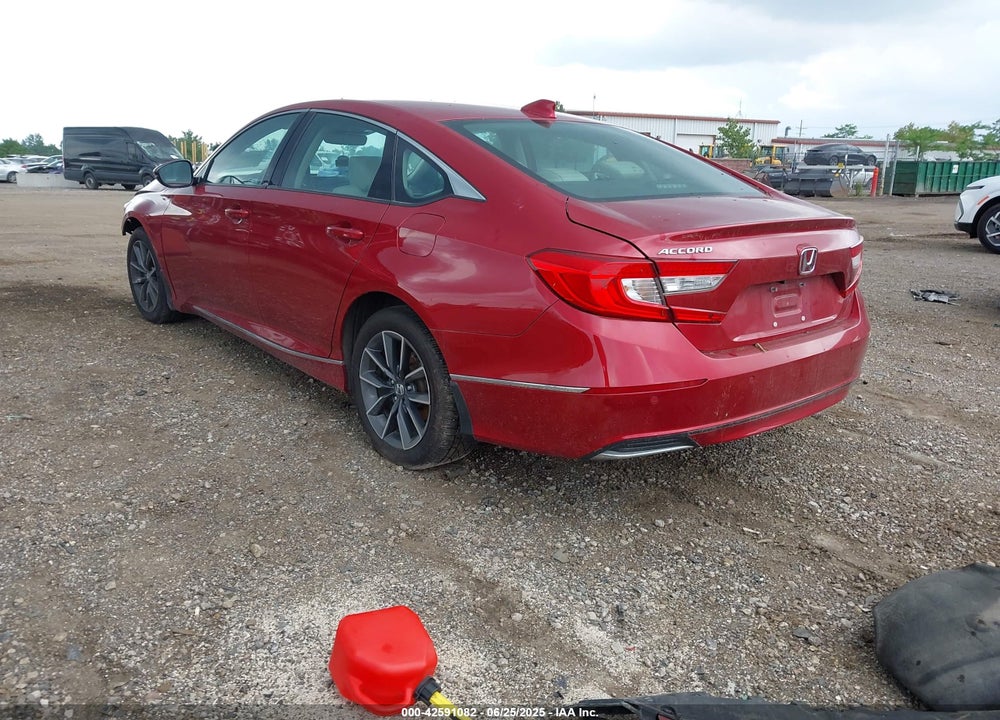 2021 HONDA ACCORD VIN: 1HGCV1F58MA048841