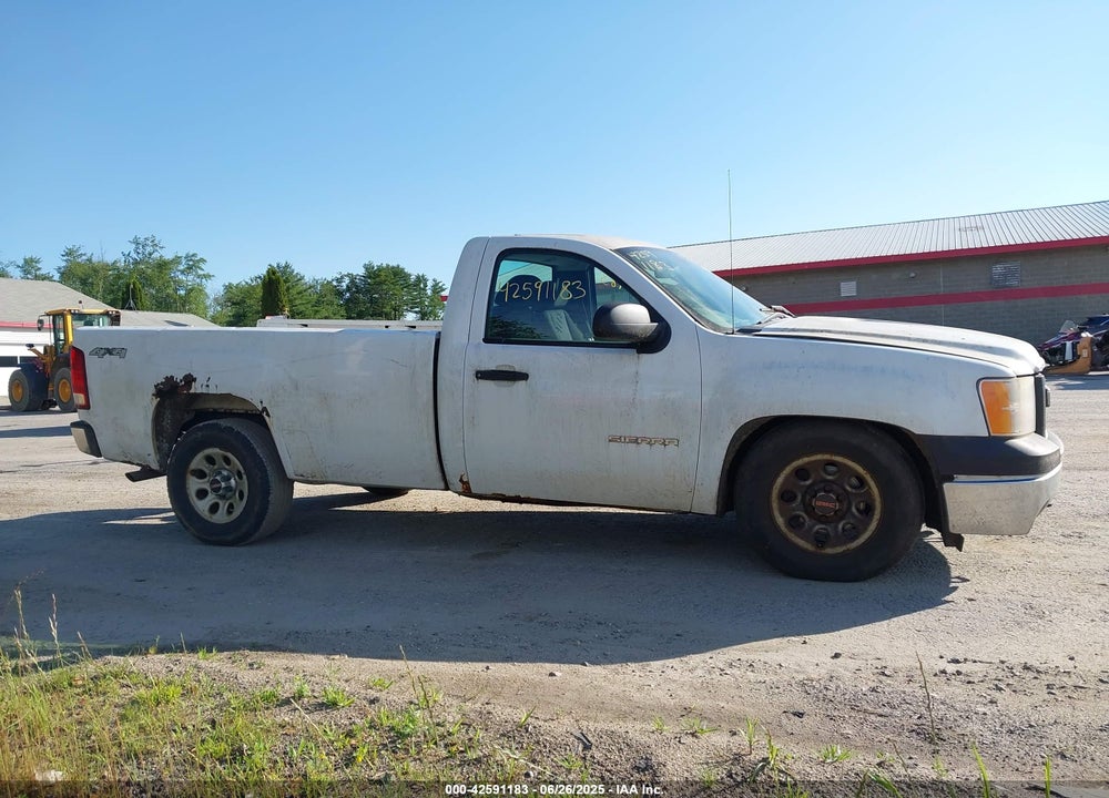 2011 GMC SIERRA 1500 WORK TRUCK VIN: 1GTN2TEX8BZ110204