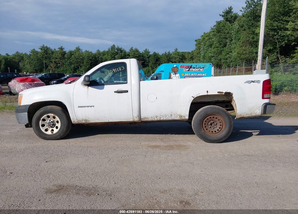 2011 GMC SIERRA 1500 WORK TRUCK VIN: 1GTN2TEX8BZ110204