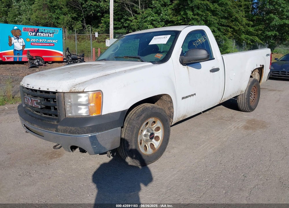 2011 GMC SIERRA 1500 WORK TRUCK VIN: 1GTN2TEX8BZ110204