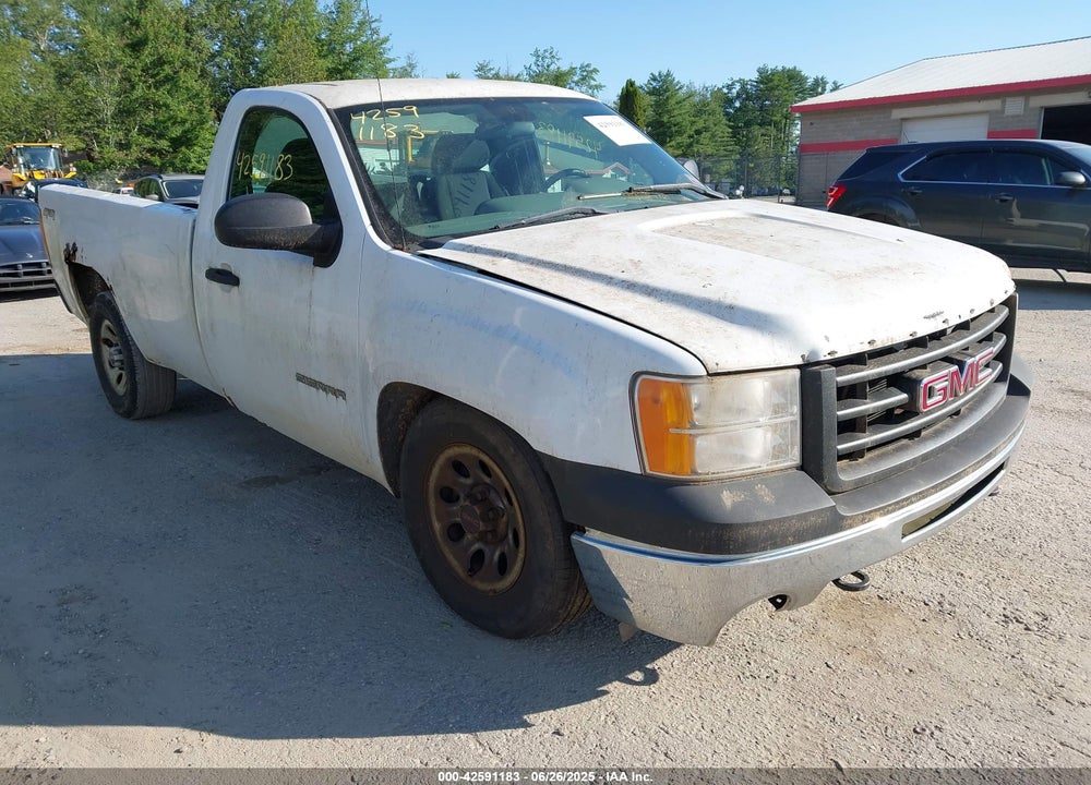 2011 GMC SIERRA 1500 WORK TRUCK VIN: 1GTN2TEX8BZ110204