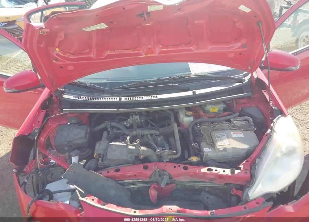 2012 TOYOTA PRIUS C VIN: JTDKDTB35C1521476