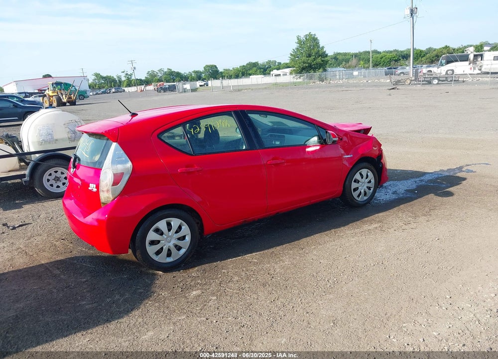 2012 TOYOTA PRIUS C VIN: JTDKDTB35C1521476