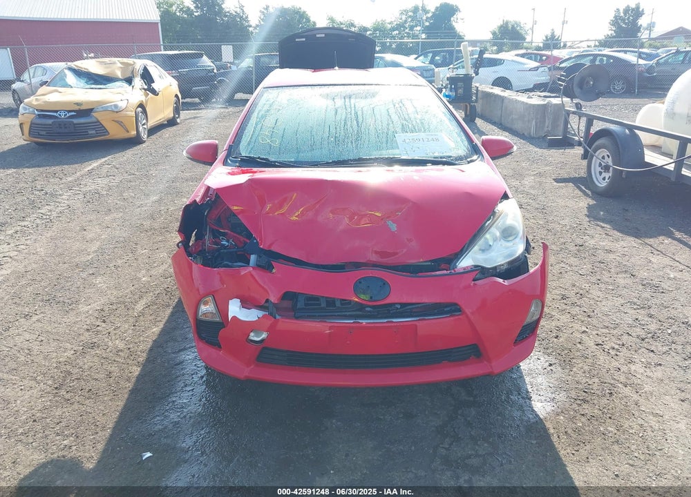 2012 TOYOTA PRIUS C VIN: JTDKDTB35C1521476
