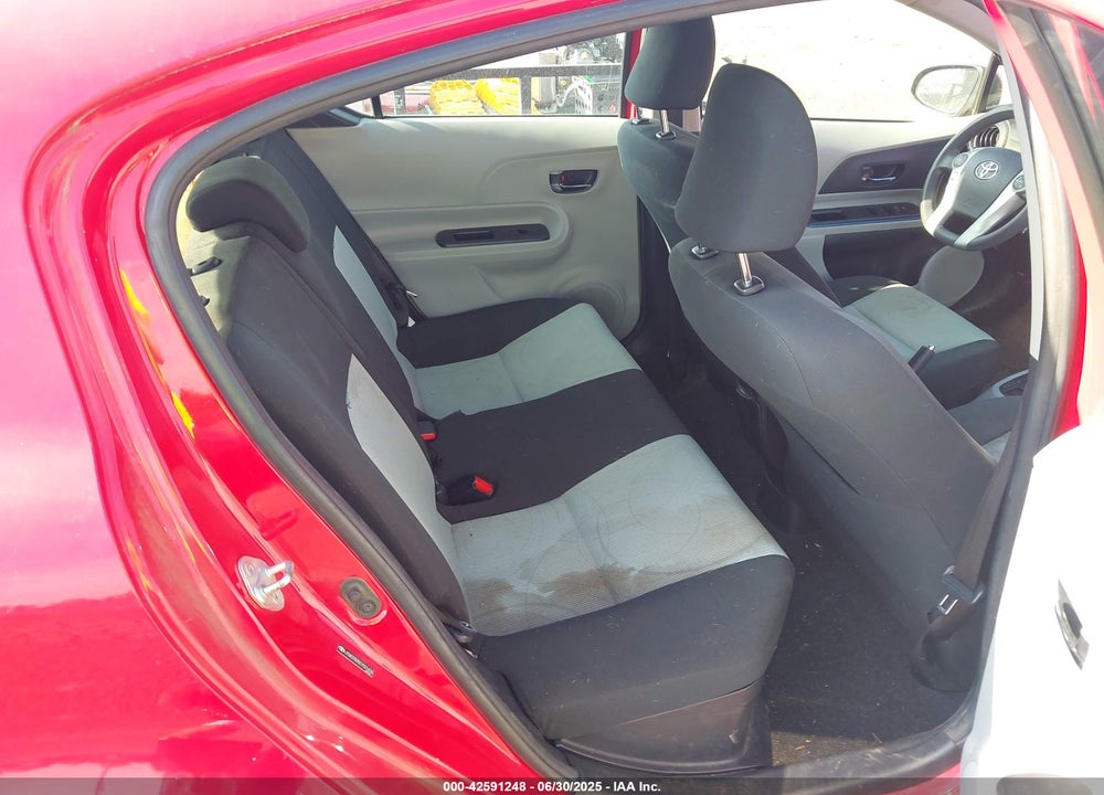 2012 TOYOTA PRIUS C VIN: JTDKDTB35C1521476