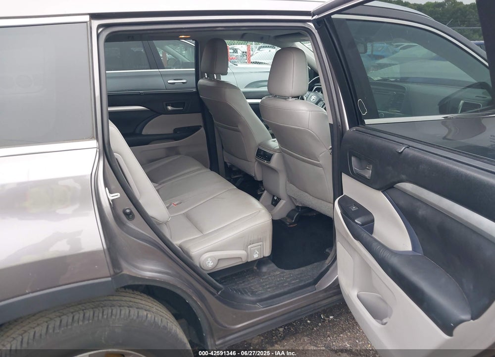 2015 TOYOTA HIGHLANDER XLE V6 VIN: 5TDJKRFHXFS195918