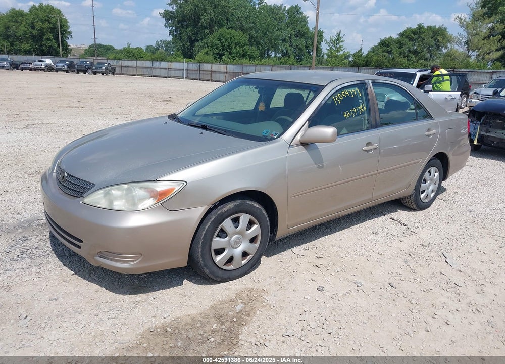2002 TOYOTA CAMRY LE VIN: 4T1BE32K72U508192
