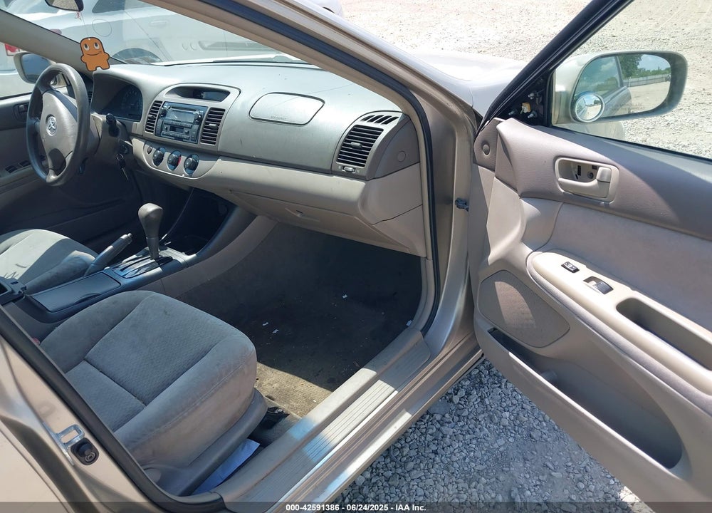 2002 TOYOTA CAMRY LE VIN: 4T1BE32K72U508192