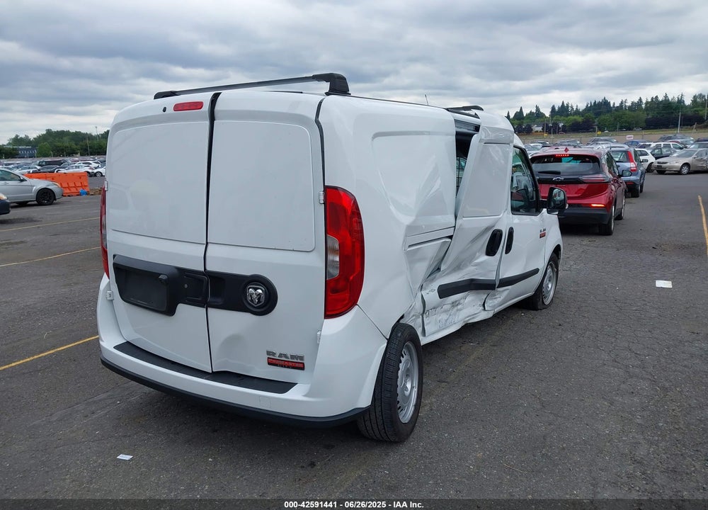 2022 RAM PROMASTER CITY CARGO VAN VIN: ZFBHRFAB8N6Y08759