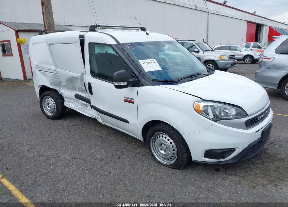 2022 RAM PROMASTER CITY CARGO VAN VIN: ZFBHRFAB8N6Y08759