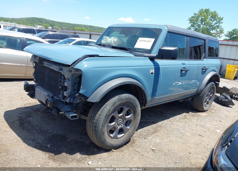 2022 FORD BRONCO VIN: 1FMEE5BP2NLB29924