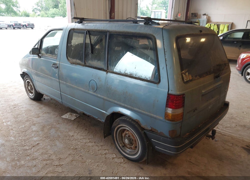 1990 FORD AEROSTAR VIN: 1FMCA11U9LZB76218