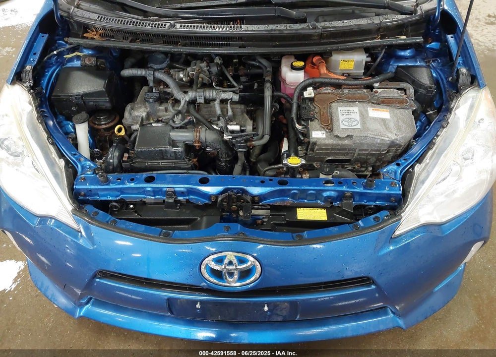2014 TOYOTA PRIUS C ONE VIN: JTDKDTB30E1559751