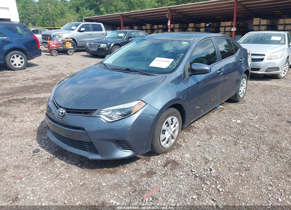 2016 TOYOTA COROLLA L VIN: 2T1BURHE9GC734671