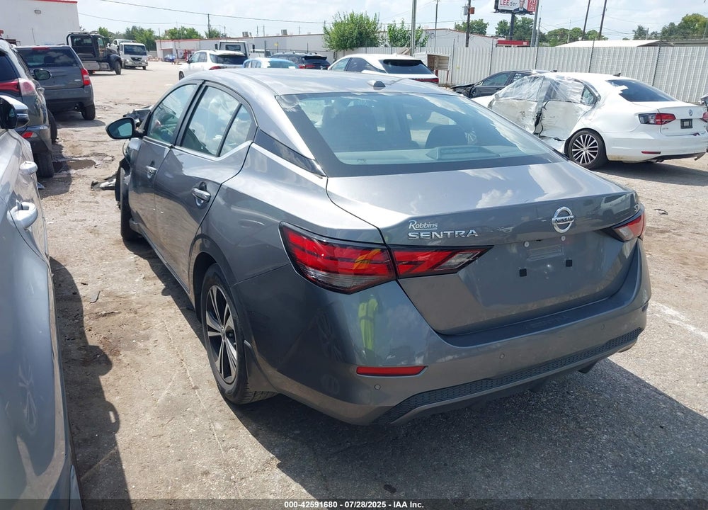 2022 NISSAN SENTRA VIN: 3N1AB8CV2NY294196