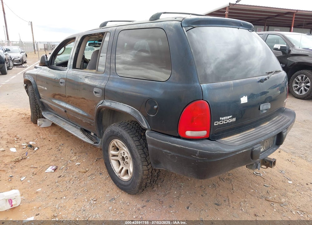 2001 DODGE DURANGO SLT VIN: 1B4HS28ZX1F599156