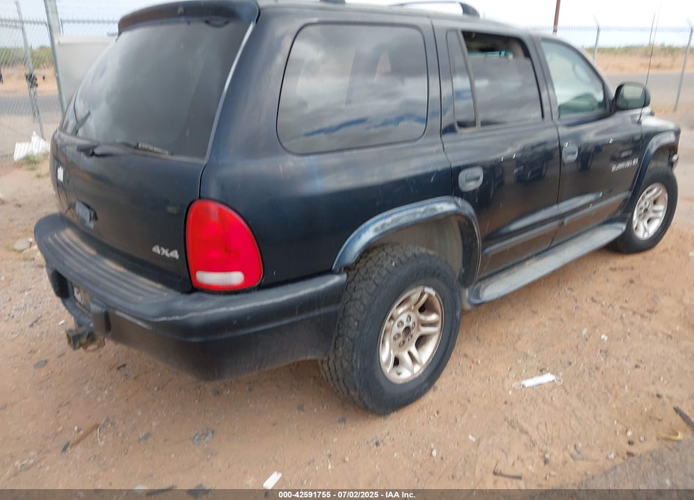 2001 DODGE DURANGO SLT VIN: 1B4HS28ZX1F599156
