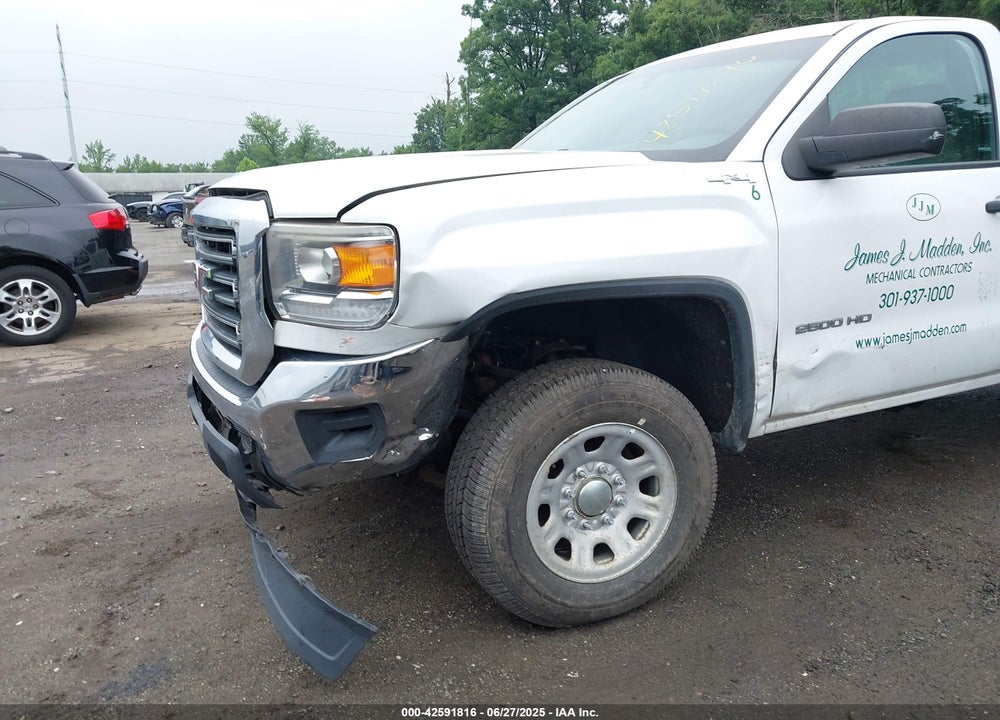 2016 GMC SIERRA 2500HD VIN: 1GT02REG9GZ175082