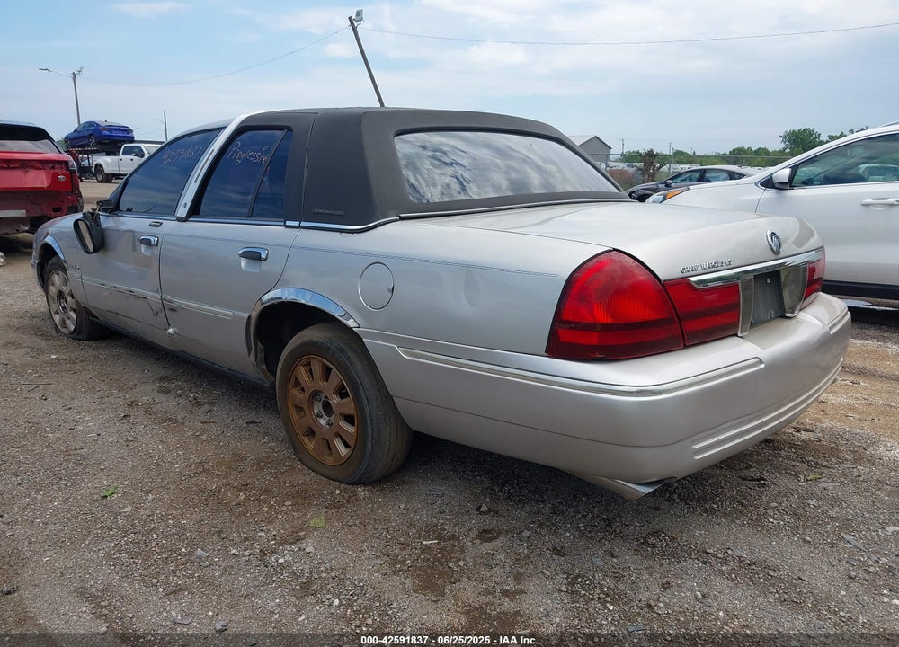 2003 MERCURY GRAND MARQUIS LS VIN: 2MEFM75W73X703748
