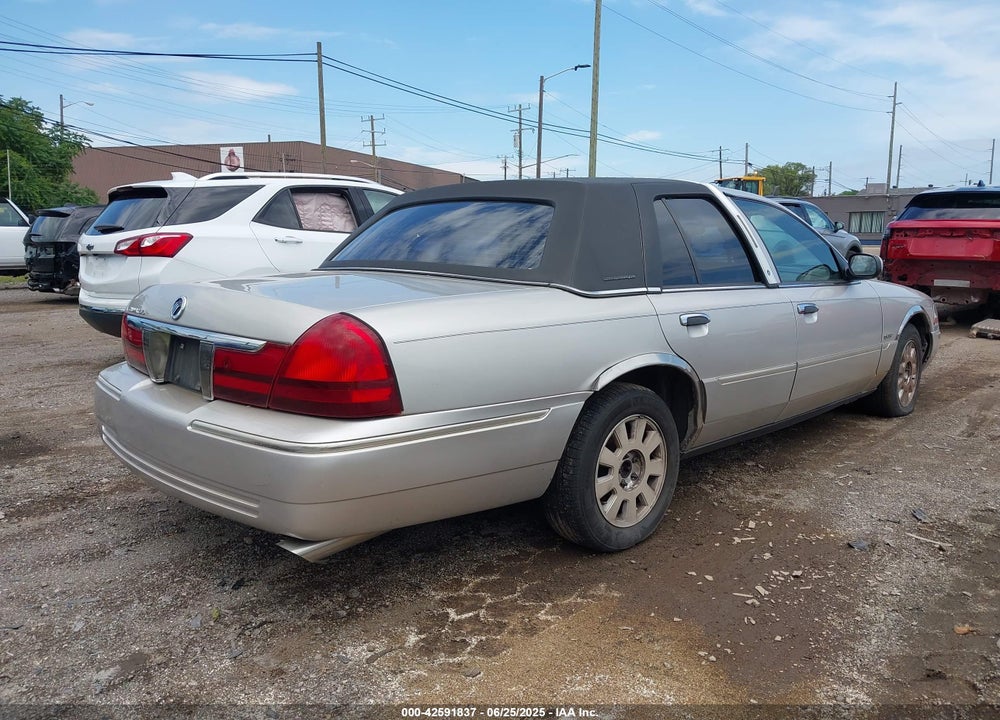 2003 MERCURY GRAND MARQUIS LS VIN: 2MEFM75W73X703748