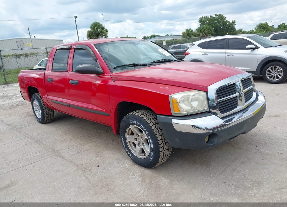 2005 DODGE DAKOTA SLT VIN: 1D7HE48N75S126353