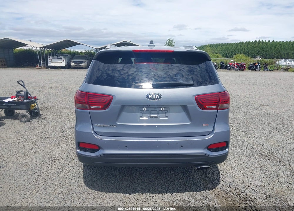 2019 KIA SORENTO VIN: 5XYPGDA31KG601733