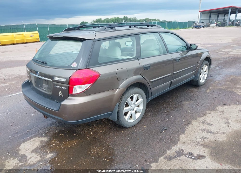 2008 SUBARU OUTBACK VIN: 4S4BP61C087362697