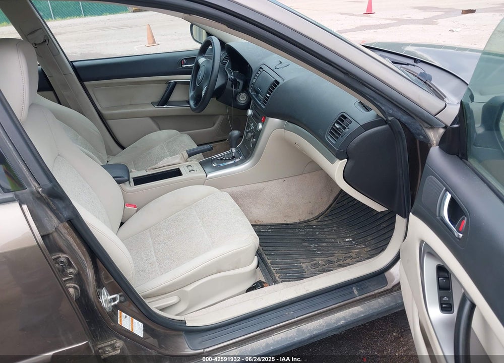 2008 SUBARU OUTBACK VIN: 4S4BP61C087362697