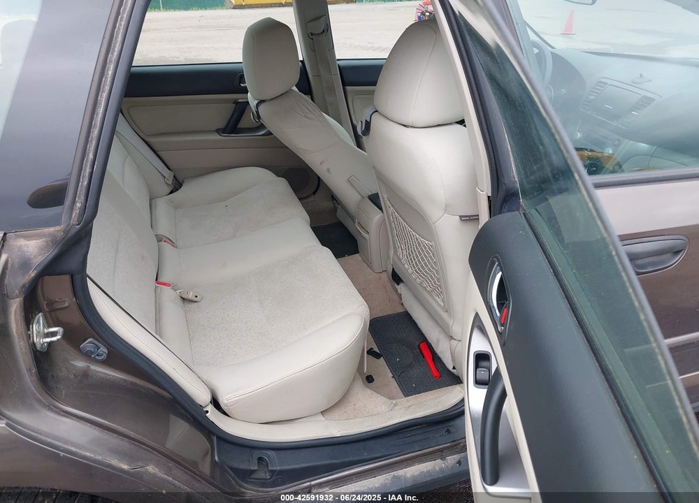 2008 SUBARU OUTBACK VIN: 4S4BP61C087362697