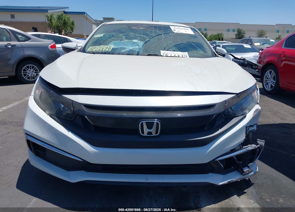 2019 HONDA CIVIC LX VIN: 19XFC2F68KE027661