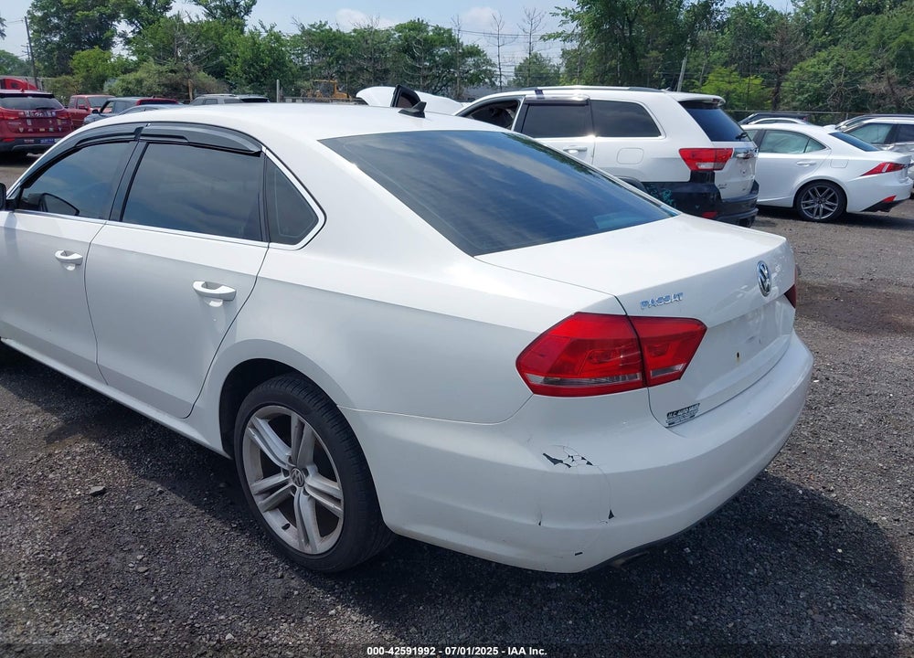 2014 VOLKSWAGEN PASSAT VIN: 1VWBT7A38EC110850
