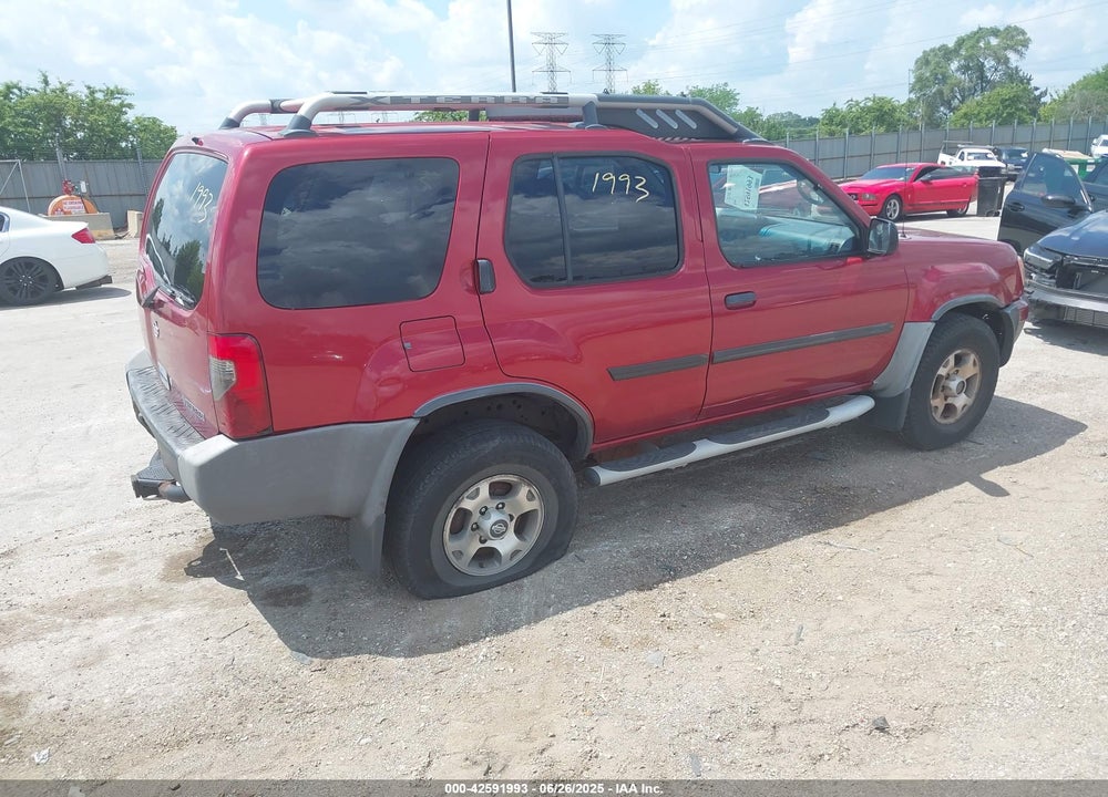 2001 NISSAN XTERRA XE VIN: 5N1ED28YX1C572009