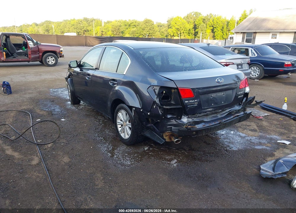 2011 SUBARU LEGACY VIN: 4S3BMBC65B3216064