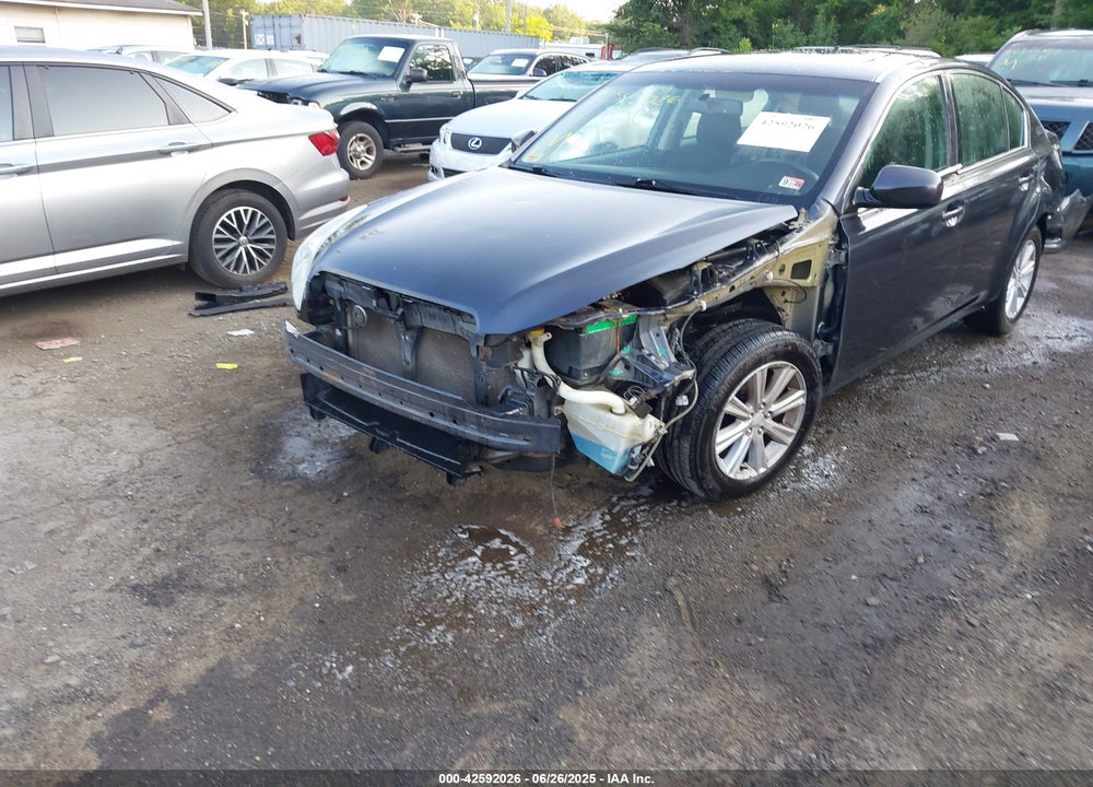 2011 SUBARU LEGACY VIN: 4S3BMBC65B3216064