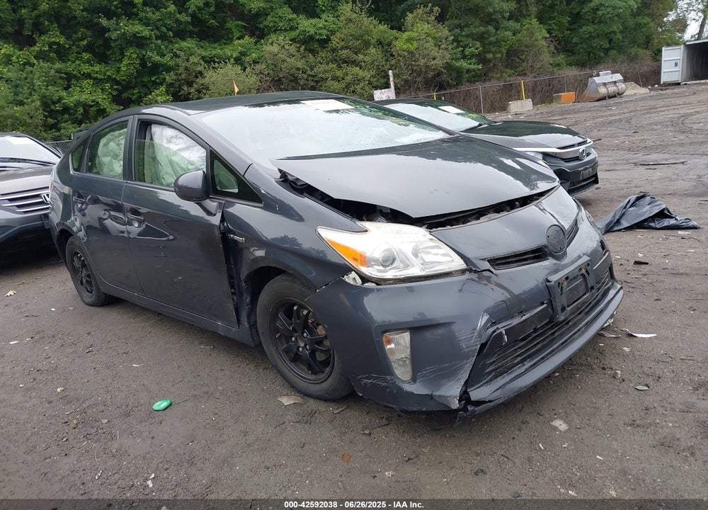 2015 TOYOTA PRIUS THREE VIN: JTDKN3DU6F0448745