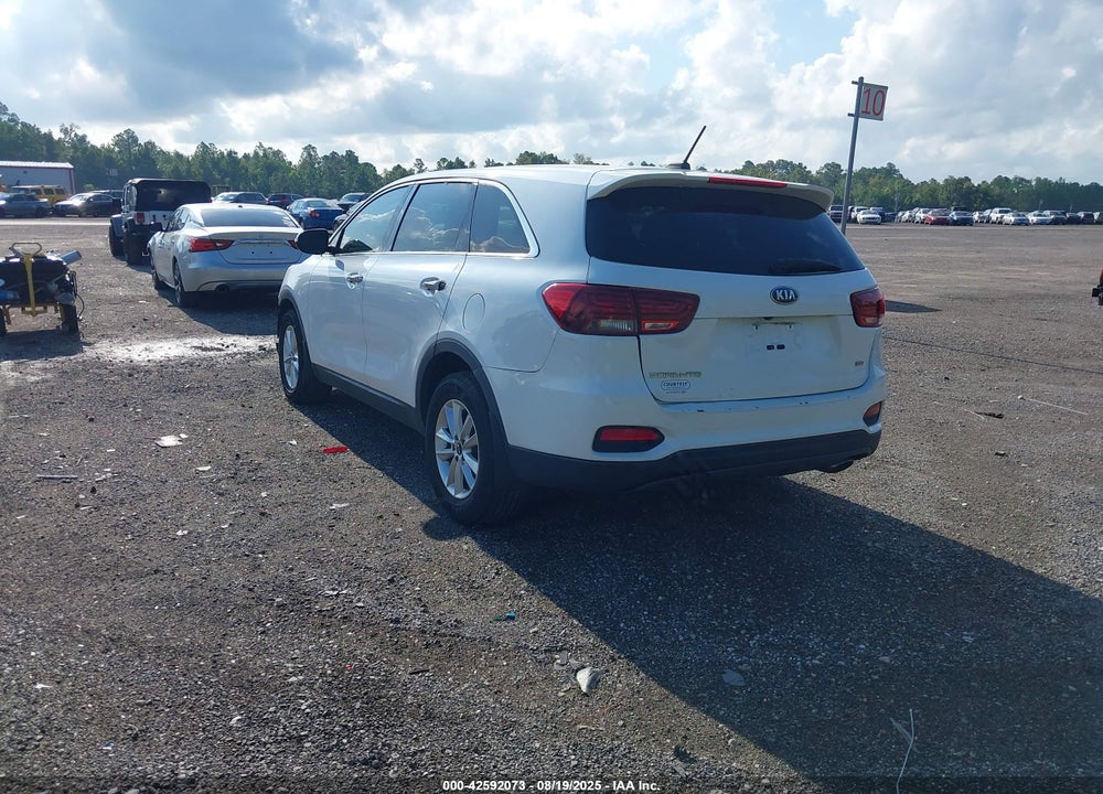 2019 KIA SORENTO VIN: 5XYPG4A39KG516624