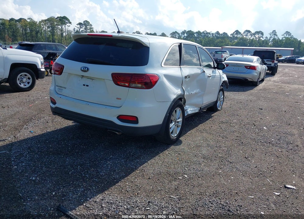 2019 KIA SORENTO VIN: 5XYPG4A39KG516624