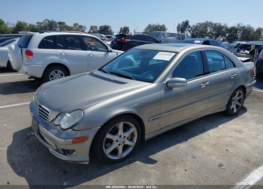 2006 MERCEDES-BENZ C 230 SPORT VIN: WDBRF52H36E022719
