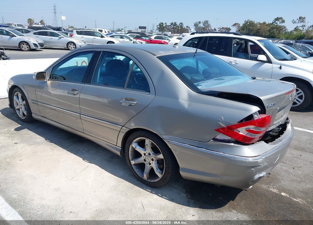 2006 MERCEDES-BENZ C 230 SPORT VIN: WDBRF52H36E022719