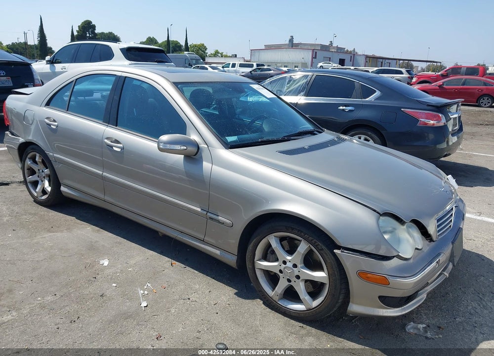 2006 MERCEDES-BENZ C 230 SPORT VIN: WDBRF52H36E022719